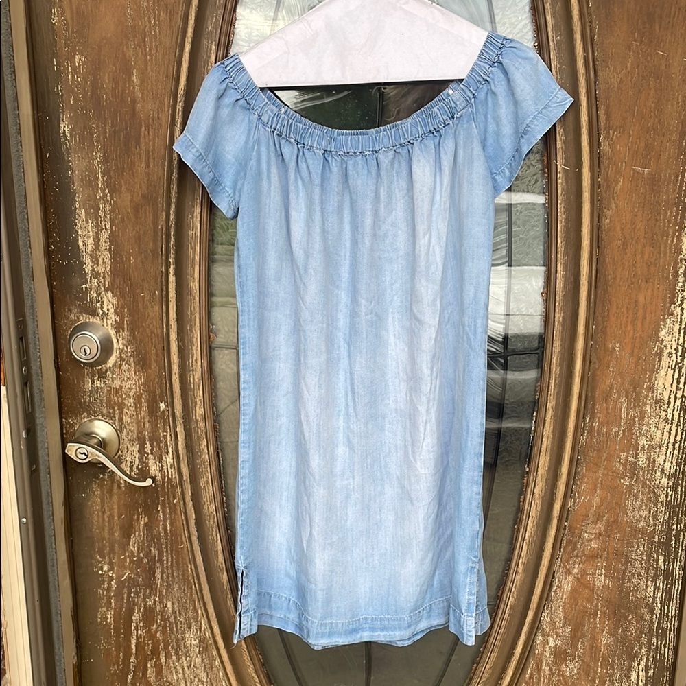Anthropologie Cloth & Stone Denim Dress! Size Small